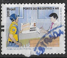 BRASILE - 2011- POSTA - LA RACCOMANDATA - USATO ( YVERT 3192 - MICHEL 3946) - Used Stamps