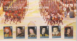 United Kingdom Mi 2612-2617 Presentation Pack Kings And Queens - The Houses Of Lancaster And York - Henry IV - 2008 - 2001-2010 Decimal Issues