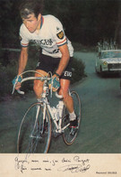 Carte - Raymond Delisle - Groupe Sportif Peugeot - Cycling