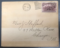 Etats-Unis N°82 Sur Enveloppe De Minneapolis, Minn. 31.3.1894 Pour Chicago - (A1347) - Covers & Documents