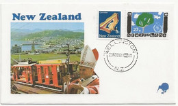 Lettre Tour Du Monde Du Pape New Zeland - Covers & Documents