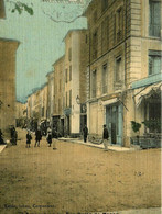 Carpentras * Débit De Tabac Tabacs Liqueurs , Rue Porte De Mazan * Cpa Toilée Colorisée Ancienne - Carpentras