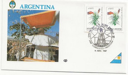 Lettre Tour Du Monde Du Pape Argentine - Cartas & Documentos