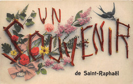 83-SAINT-RAPHAEL- UN SOUVENIR - Saint-Raphaël