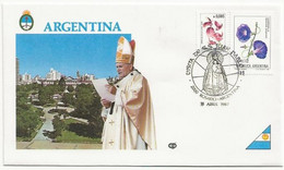 Lettre Tour Du Monde Du Pape Argentine - Briefe U. Dokumente
