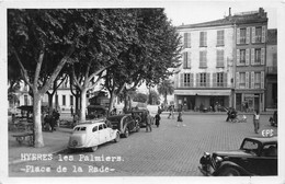 83-HYERES-LES PALMIERS- PLACE DE LA RADE - Hyeres