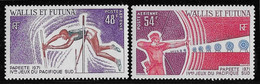 Wallis Et Futuna Poste Aérienne N°39/40 - Neuf * Avec  Charnière - TB - Unused Stamps