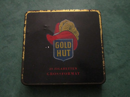 GOLD HUT - 20 Zigaretten Grossformat - Boite Métal - Andere & Zonder Classificatie