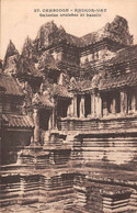 ¤¤   -  CAMBODGE   -  ANGKOR-VAT   -  Galerie Croisées Et Bassin        -  ¤¤ - Cambodge