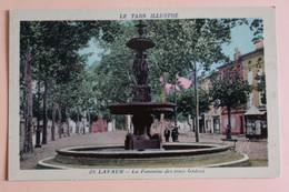 Lavaur - La Fontaine Des Trois Grâces - Lavaur