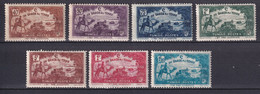 TUNISIE - 1928 - SERIE COMPLETE YVERT 147/153 * MLH - COTE = 16 EUR. - Ongebruikt