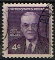 USA 93 - ETATS UNIS N° 696 Obl. John Foster Dulles - Usados