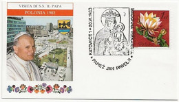 Lettre Visite Du Pape Pologne - Franking Machines (EMA)