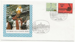 Lettre Vatican Le Pape - Franking Machines (EMA)