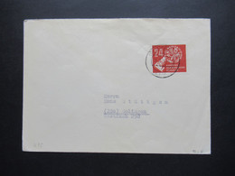 DDR 1950 / 51 Volkswahlen Nr. 275 EF Mit Tagesstempel Leipzig Fernbrief Nach Solingen - Cartas & Documentos