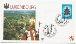 Lettre Visite Du Pape Luxembourg - Franking Machines (EMA)