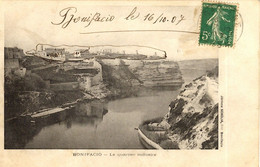 CORSE - BONIFACIO - LE QUARTIER MILITAIRE - Ed. Scaglia 1907 - Autres & Non Classés