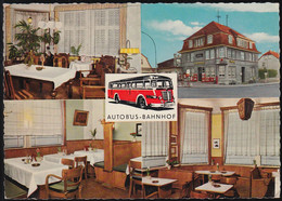 D-21481 Lauenburg/Elbe - Autobus - Bahnhof - Hotel Zum Posthof (60er Jahre) - Nice Stamp - Lauenburg
