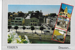 VERDUN  -  Capitale  De  La  Dragée   ,  Ville  De  Douceurs  -  4  Vues - Verdun