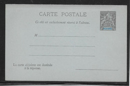 Diégo-Suarez - Entiers Postaux Acep CPRP 10 - TB - Covers & Documents