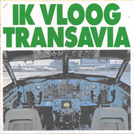 12498 " IK VLOOG TRANSAVIA " ZELFKLEVEND-AUTOADESIVO - Adesivi