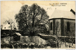 CPA AK Fontaine L'Église Et Le Gros Tilleul (722575) - Fontaine