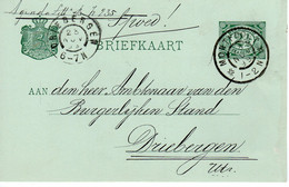 23 NOV 99  Grootrond MONTFOORT  Op Briefkaart Naar Driebergen - Storia Postale