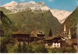 RIVA VALDOBBIA  - SULLO SFONDO IL MONTE ROSA (VC) - Vercelli