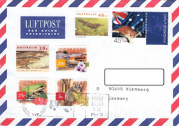 AUSTRALIA - AIRMAIL 2001 PERTH > NÜRNBERG/DE  /QF272 - Storia Postale