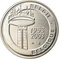 Belgique, Jeton, 150 Ans, Télévision, Society, 2003, SPL, Copper-nickel - Autres & Non Classés
