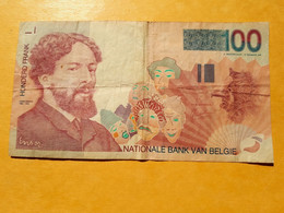 BELGIQUE 100FR 1995-2001 QUADEN - 100 Francs