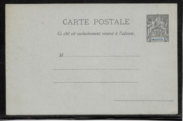 Mayotte - Entiers Postaux Acep CP 1 - * Au Dos - TB - Postal Stationeries & PAP