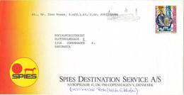 Vatican Cover Sent To Denmark 1992 - Lettres & Documents