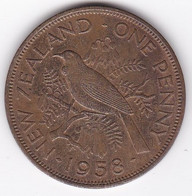 NEW ZEALAND . ONE PENNY 1958. Elizabeth II - Nieuw-Zeeland