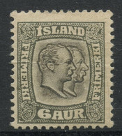 Islande (1907) N 51 (charniere) - Neufs