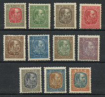 Islande (1902) N 34 A 46 (charniere) Sauf 34 + 45 - Unused Stamps