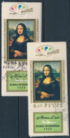 O 1974 Mona Lisa 10 Db Szelvényes Bélyeg (12.000) - Sonstige & Ohne Zuordnung