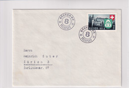Schweiz Soldatenmarken - Bäcker 14 - Auf Brief Mit Truppen-/Einheitsstempel - Dokumente