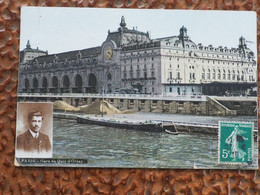France Gare Du Quai D'Orsay Stamp 1910   A 212 - Statue