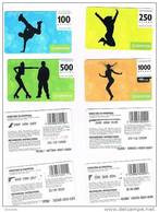 MACEDONIA (MAKEDONIA) - COSMOFON  (GSM RECHARGE)  - SPORTS: LOT OF 4 DIFFERENT   -   USED  -  RIF. 2949 - Noord-Macedonië