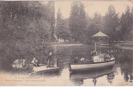 75 - PARIS 19 ° - BUTTES DE CHAUMONT - LAC ET BATEAU-PASSEUR - Arrondissement: 19