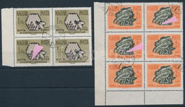 O 1958 Takarékosság és Biztosítás 3 Db Lemezhibás Bélyeg (8.600) / 3 Stamps With Plate Variety - Other & Unclassified