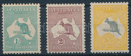 ** 1929 Forgalmi Sor 3 érték 6. Vízjellel, Definitive Set 3 Values With Watermark 6 Mi 84-86 - Other & Unclassified