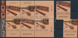 ** 2014 Europa CEPT Hangszerek ívszéli Sor + Füzetlap Mi 623-624 - Other & Unclassified