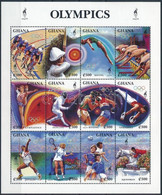 ** 1995 Olimpia Kisív, Olympics Mini Sheet Mi 2174-2185 - Sonstige & Ohne Zuordnung