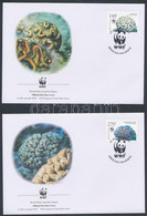 2005 WWF: Korallok Sor 4 Db FDC-n Mi 1401-1404 - Other & Unclassified