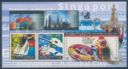 ** 2004 Nemzetközi Bélyegkiállítás, Szingapúr - Egy Világváros Blokk Mi 113 A - Other & Unclassified