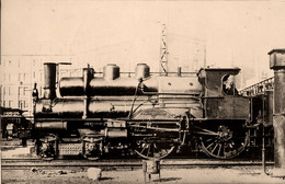 EST Locomotive N°802 épernay 1891 * Carte Photo * Ligne Chemin De Fer Est Train Machine Gare Dépôt + 1 Doc Ancien - Eisenbahnen