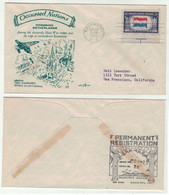 Etats-Unis // FDC // 1941-1950 // 1943 Occupied Nations, Honoring Netherlands - 1941-1950