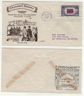 Etats-Unis // FDC // 1941-1950 // 1943 Occupied Nations, Honoring Norway - 1941-1950